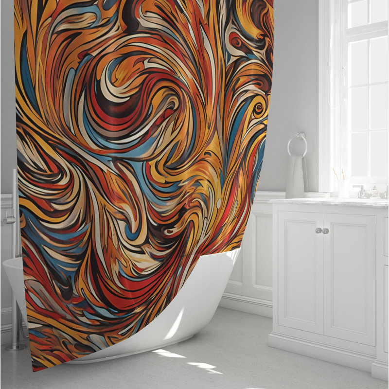 Rideau de douche SH00877, L 70 po x L 72 po