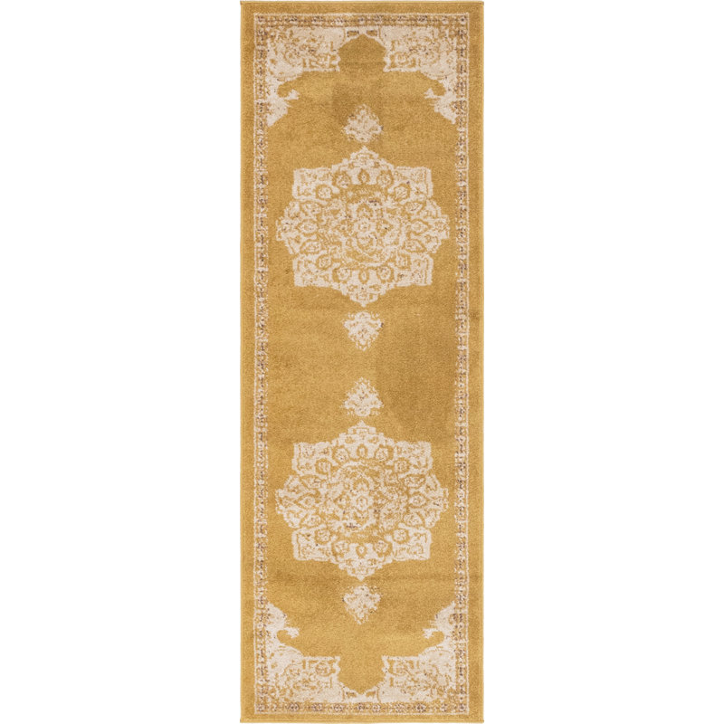 Tapis doré Whitwell, Tapis de couloir 2 pi x 6 pi