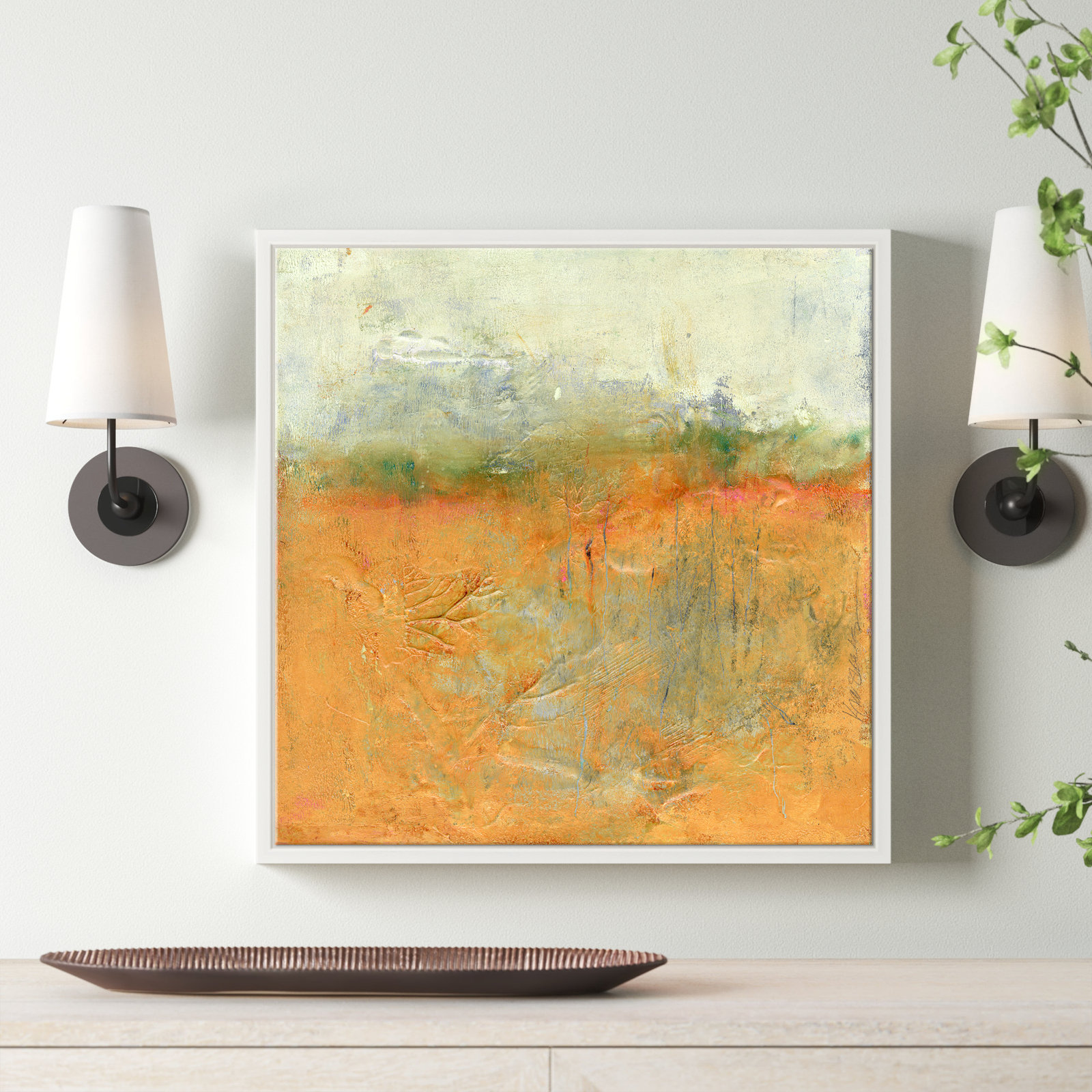 Piccolo "Verdant" Painting by Jill Krasner