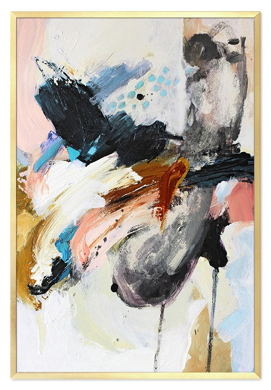 Abstraction - Wrapped Canvas Painting
