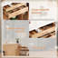 90 cm W Kitchen Island with Top-131255529