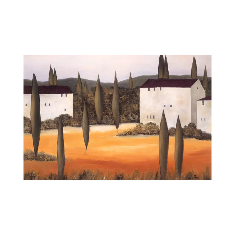 Twilight II by Hans Paus - Wrapped Canvas Print, 20.32 cm H x 30.48 cm W