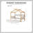 Wooden House Bed With Trundle & Bookshelf Storage For Kids Or Guest Room