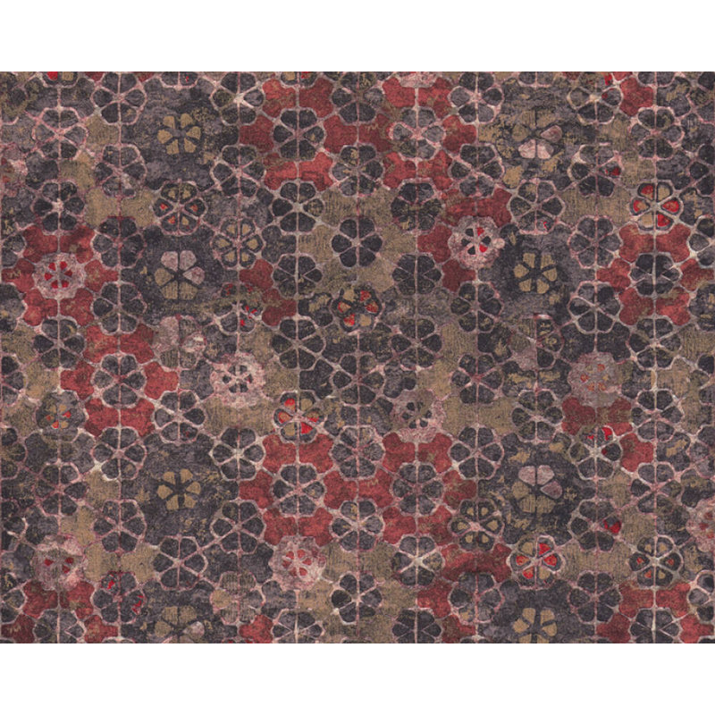 Non-Pasted Geometric, Red