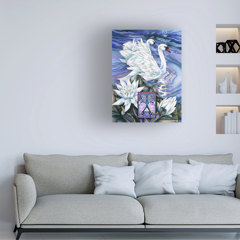 «Wrap To Love», art mural sur toile tendue pour décor de salon, de chambre à coucher ou de bureau - 24 x 32 Jody Bergsma