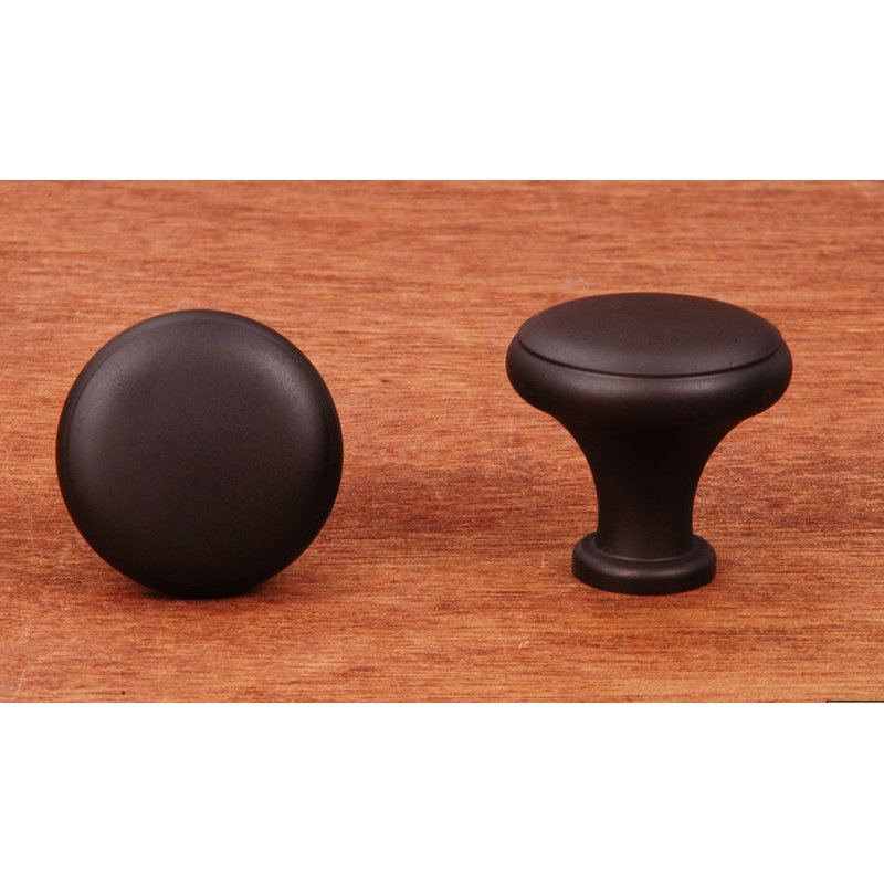 CK Series 1 1/4" Diameter Mushroom Knob, Oil Rubbed Bronze