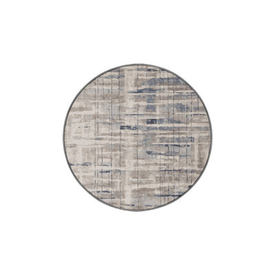 Machine Washable Gray Area Rug