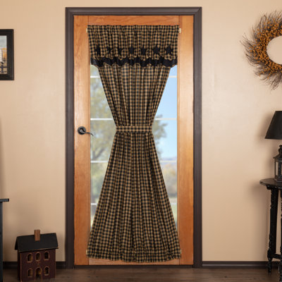 Union 100% Cotton Room Darkening Single Curtain Panel