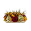 Fall Centerpiece With Hydrangeas, Pomegranates And Wheat