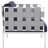 Harmony Outdoor Patio Aluminum Armchair-1038288399