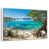 Cadre flottant blanc