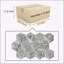 Marbre hexagonal de Carrare, marbre gris, marbre naturel, pour le mur et le sol, carrelage en marbre au fini poli, pierre naturelle, 1 boîte de 12 pièces