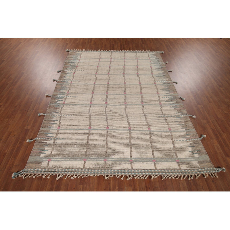 Tapis marocain en laine 8 x 11
