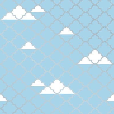 Audriella Clouds Peel and Stick Wallpaper