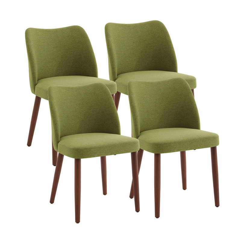 Upholstered Dining Chair, Green, Green, Green