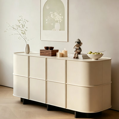 Buffet et armoire d'entrée simple laqué