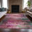 Machine Washable Indoor/Outdoor Xhevrie Pink Rug-111819597