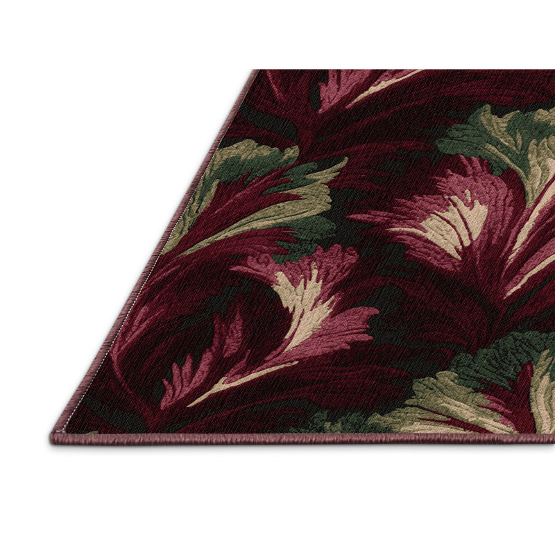  Tapis lavable Radicchio, Carré 4 pi