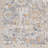 Oriental Machine Made Power Loomed Polypropylene Area Rug in Gray-1894621717