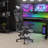 Inbox Zero Adjustable Ergonomic Swiveling PC & Racing Game Chair-1543692232