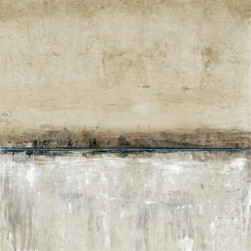 Blue Line II by Tim OToole - Wrapped Canvas Painting, 51cm H x 51cm W x 3.8cm D