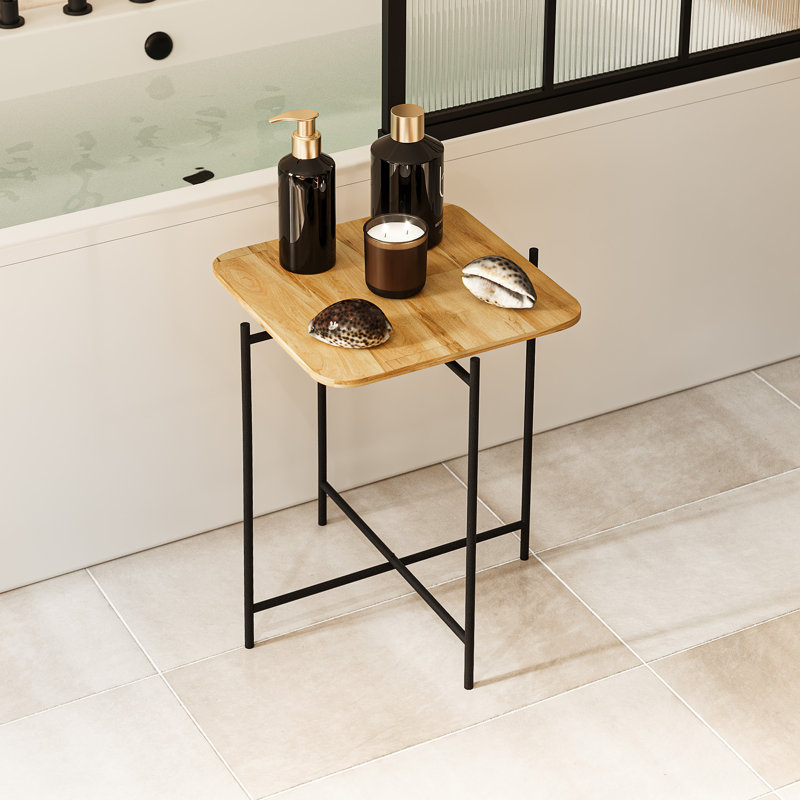 Glorias End Table, Black