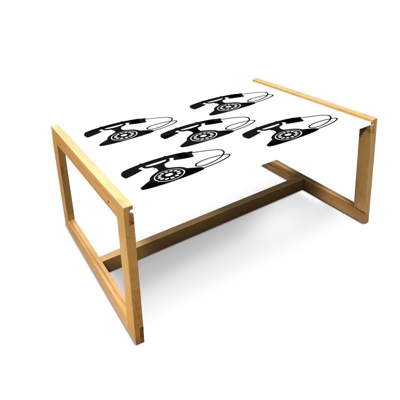 Jamaile Sled Coffee Table, 40cm H x 91cm W x 62cm D