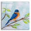 «Bluebird» par Jeanette Vertentes, art mural en verre acrylique-66632826