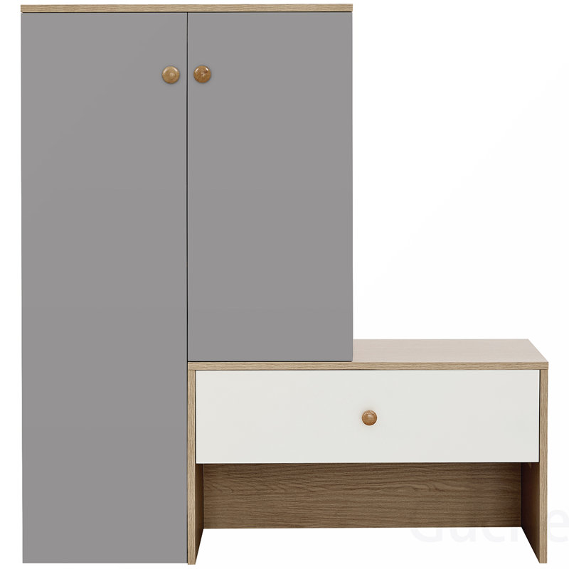 Versatile Shoe Storage Bench with Adjustable Shelves for Home Organization