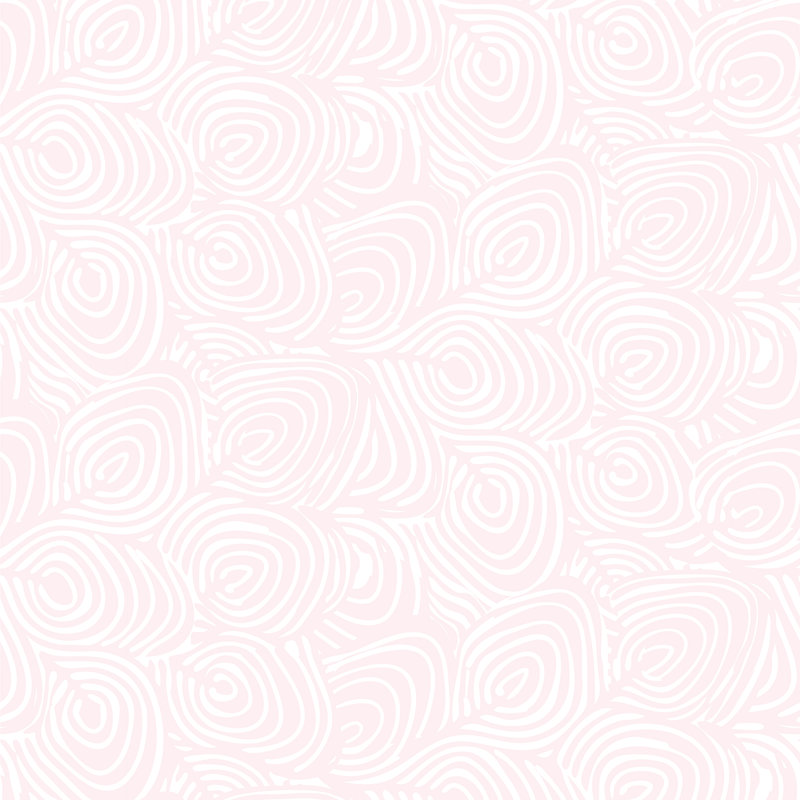 Lomé Plume 10' L x 24" W Wallpaper Roll, Blush