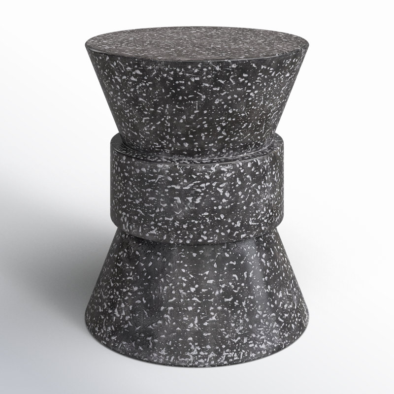 18'' Stone Outdoor Side Table