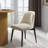 Wood Dining Chairs Modern Fabric Upholstered Kitchen Side Chairs-807263231-831071320