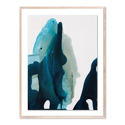 Blue Abyss IV Painting by Kim Whiteside