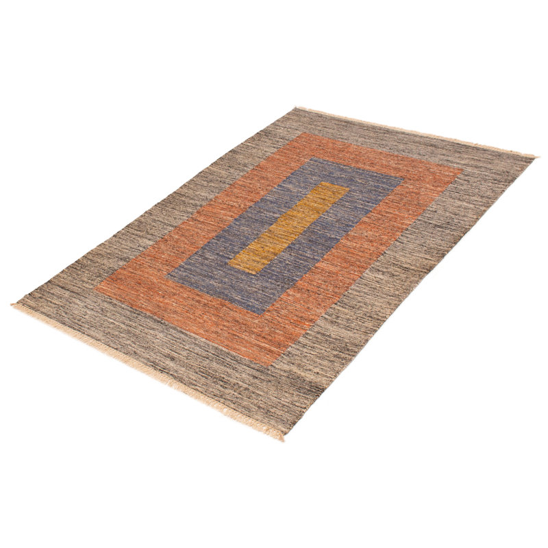 Kilim gris Ankara FW, gris 5 pi 2 po x 7 pi 6 po