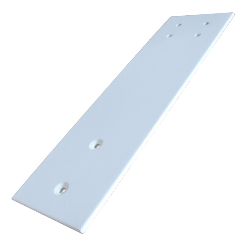 Support de comptoir robuste, Blanc, H 0,1875 po x l 3,5 po x P 12 po