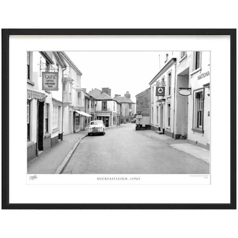 Buckfastleigh, C1965 - Single Picture Frame Print, 45cm H x 60cm W x 2.3cm D