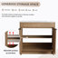 Meuble-lavabo sur pied simple 35,9 po Cithlaly