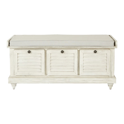 Almira Polyester Blend Upholstered Storage Bench