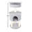PETMAKER Cat 4-Tier Kitty Condo and Scratching Post