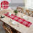 Wilf Rectangle Plaid Cotton Table Runner-1848081016