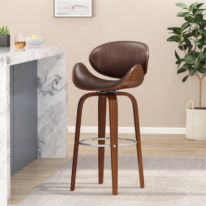 Charmant tabouret de bar moderne Mid-Century pour les espaces élégants