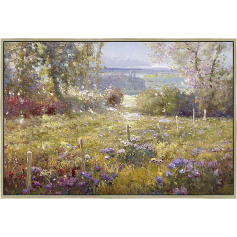 Whispers Beyond The Meadow Print, Brown, 32" H x 42" W