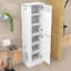 Armoire de rangement en MDF de qualité supérieure avec tablettes réglables-136437687