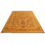 Tapis unique en laine noué à la main style nouvel âge Ushak brun de 10 pi 1 po x 13 pi 3 po