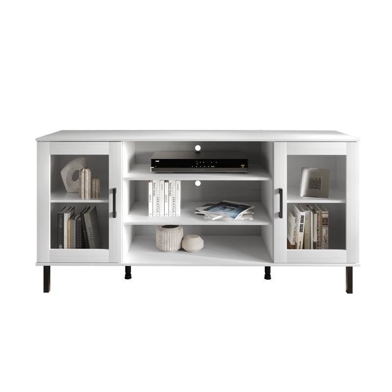 Crédence de rangement Rheo, Blanc