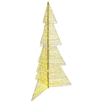 vidaXL Christmas Tree with 240 LEDs Acrylic
