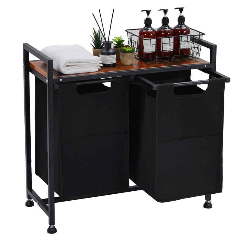 Iron Laundry Cart