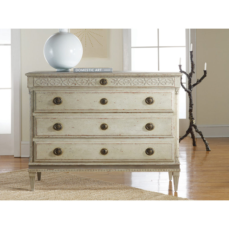 Gustavian 4 - Drawer Dresser