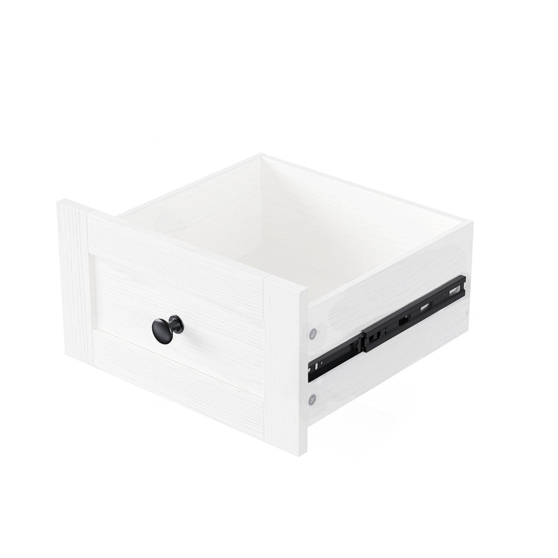 Garde-manger avec tablettes, portes et tiroirs