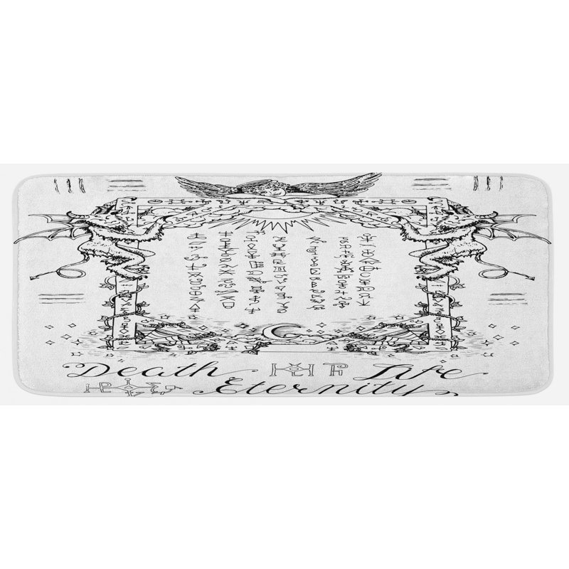Tapis de cuisine occult